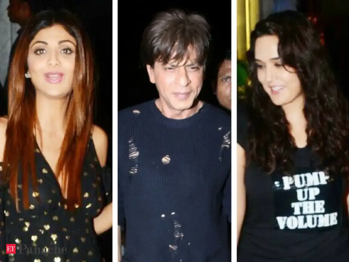 A Starry Night! Shah Rukh Khan, Shilpa Shetty And Preity Zinta Party Together - A Birthday To Remember!