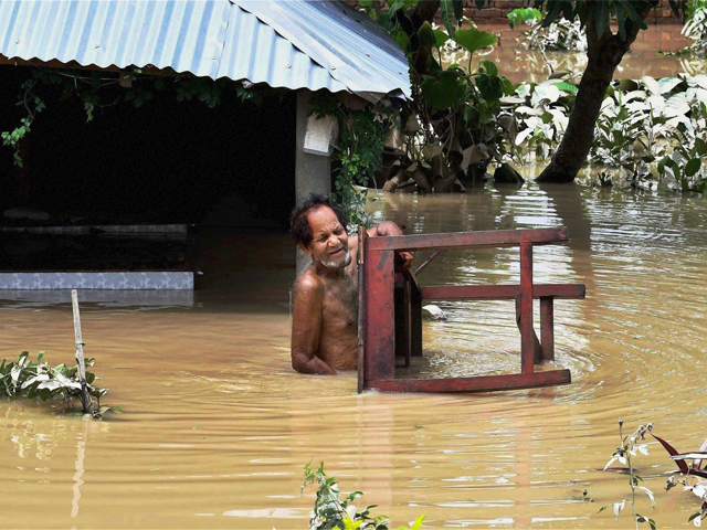 Flood in Araria, Bihar