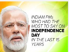 Indian PMs who had the most to say on Independence Day in the last 15 years