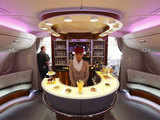 Witness the ultra-luxury of Emirates's Airbus A380 'superjumbos'