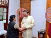 Sushma Swaraj calls upon Maithripala Sirisena, discusses bilateral cooperation