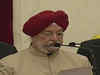 "Will do my very best", says ex-diplomat and new MoS Hardeep Puri