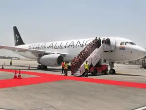 National carrier Air India is a member of the group. National carrier Air India is a member of the group.