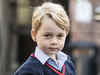 Prince George starts first day of school with father Prince William
