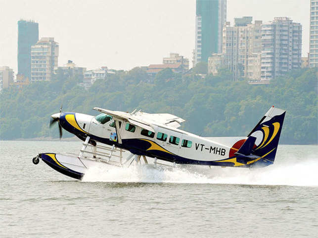 The country's first seaplane was launched in 2010 in Andaman & Nicobar Islands.