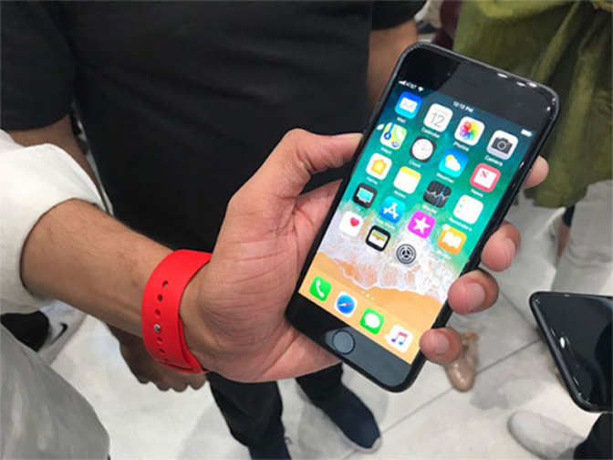 Apple iphone x gold price in india