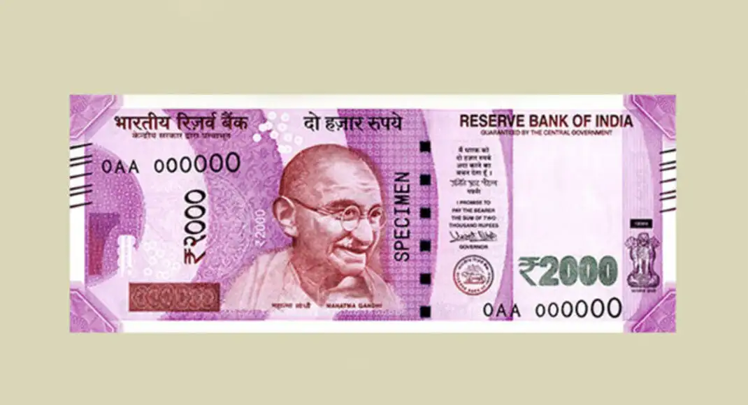 Rs 2000 note security features How to identify a genuine Rs 2,000 bank