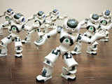 Programmable humanoid Nao robots