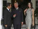 Bruni-Sarkozy at Clarence House in London
