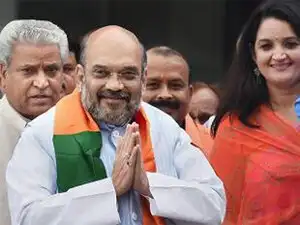 Shah held closed-door meetings with the heads of 19 ‘vibhag’ or departments and 10 ‘prakalp’ or projects in the BJP’s state unit. Shah held closed-door meetings with the heads of 19 ‘vibhag’ or departments and 10 ‘prakalp’ or projects in the BJP’s state unit.