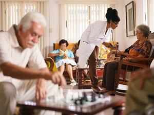 Renting a senior living home