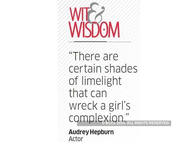 Quote by Audrey Hepburn