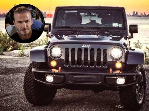 David Beckham's 'Jeepers Creepers' - Driven By The Name! What Barack Obama,  David Beckham And Elon Musk Call Their Cars | The Economic Times