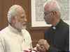 Father Tom Uzhunnalil, who was rescued from ISIS captivity meets PM Modi