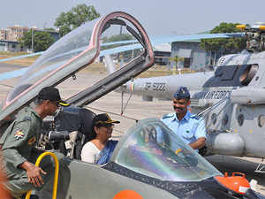 Defence minister Nirmala Sitharaman makes aerial survey of Doklam-Nathula area