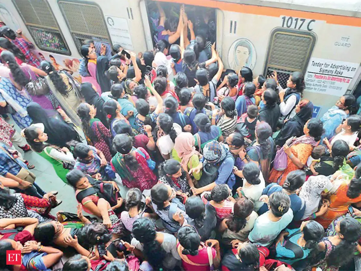 Population Mumbai A City Brought To Its Knees By The Burden Of