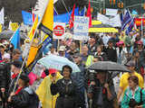 Demonstration in Toronto