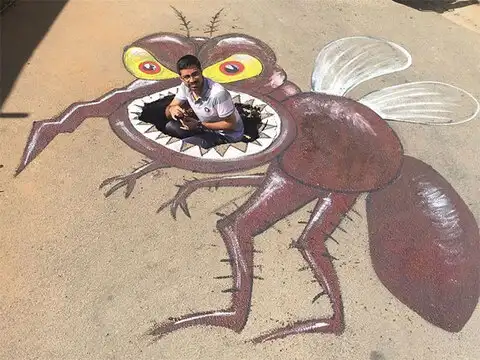 Biting art