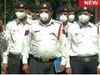 Delhi traffic police get pollution masks