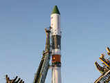 Soyuz rocket carrying the unmanned Progress 38 cargo ship