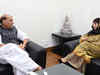 J&K CM meets Rajnath Singh amid spurt in violence in Valley