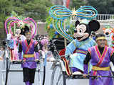 Mickey & Minnie Mouse celebrate Star Festival at Tokyo  Disneyland