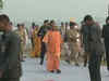 Yogi Adityanath visits Taj Mahal, launches mega cleanliness drive