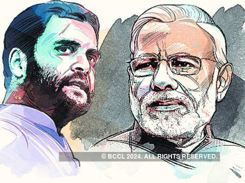 Narendra Modi: Take a look at Rahul Gandhi's barbs at PM Narendra Modi -  Modi's GST is 