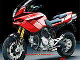 The futuristic Ducati Multistrada 1200S