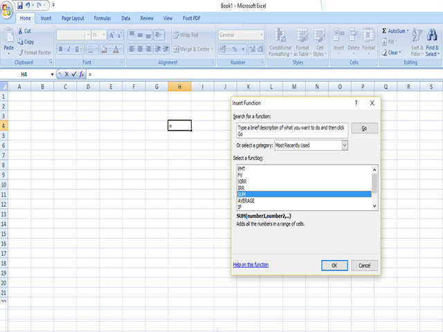 Excel makes it easy