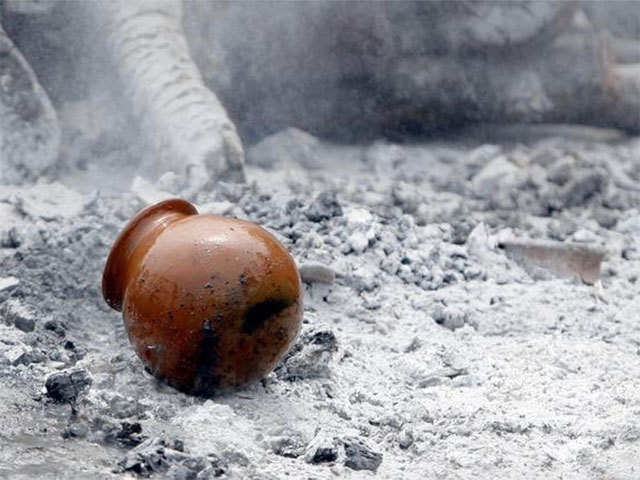 Varanasi's cremation grounds