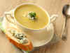 Winter is almost here! Snuggle up with this white onion and apricot soup