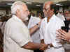 Prime Minister Narendra Modi greets Rajinikanth