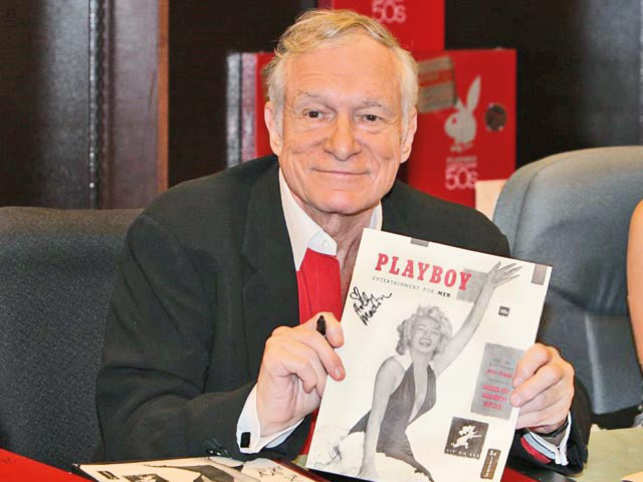 When The 'Playboy' Created History And Joined His Cover Girls - The ...