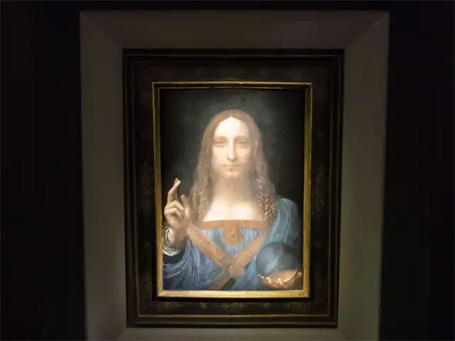 Leonardo da Vinci painting sells for record $450 million in NY: Christie's Leonardo da Vinci painting sells for record $450 million in NY: Christie's