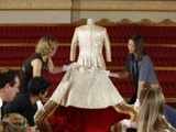 Robe of State used by Britain's Queen Elizabeth II to go on display