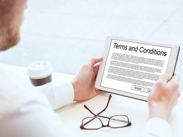 Other terms and conditions not to miss