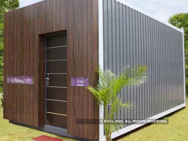 Shipping containers into homes