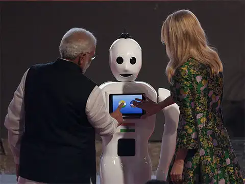 The &lsquo;Make in India&rsquo; robot