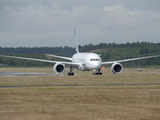 The Boeing 787 Dreamliner aircraft taxis on the runway