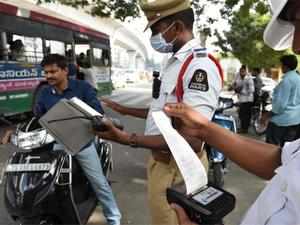 Traffic Challan