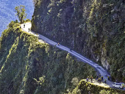Five most dangerous roads of the world - List of dangerous roads | The  Economic Times