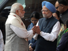 Awkward? PM Modi meets Manmohan Singh, days after accusing him of collusion with Pakistan