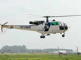 New chetak helicopter joins Indian Coast Guard
