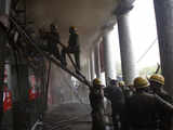 Fire in shoe showroom in Delhi's Connaught Place