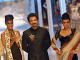 Anil Kapoor walks the ramp