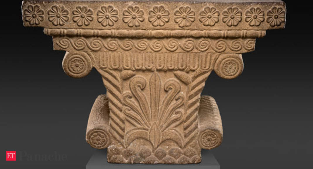 Stone Sinhasan Natural Stone Pedestal platform for small statues and art objects
