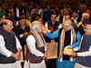 BJP's twin victory: PM Modi gets rousing welcome in parliamentary party meet