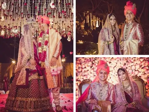 Akshay Bhansali and Krutika Kartikeya Ghorpade