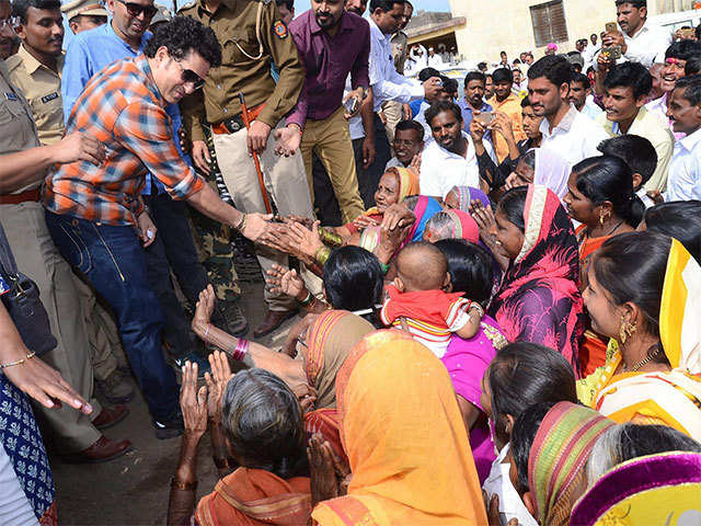 2nd village adopted by Tendulkar